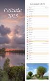 Opakowanie Kalendarz 2025 ścienny pasek Pejzaże