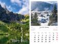 Opakowanie Kalendarz 2025 ścienny Tatry