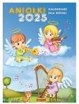 Opakowanie Kalendarz 2025 ścienny wieloplanszowy Aniołki