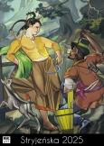 Okładka książki Kalendarz 2025 - Stryjeńska pion A3