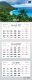 Opakowanie Kalendarz 2025 trójdzielny 82,5x34cm Widoki