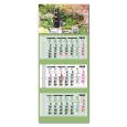 Opakowanie Kalendarz 2025 trójdzielny LUX gł. wypukły Ogrody