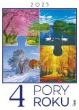 Opakowanie Kalendarz 2025 wieloplanszowy 4 pory roku