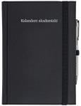Okładka książki Kalendarz akademicki A5 tyg Cross z gumką czarny