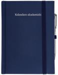 Okładka książki Kalendarz akademicki A5 tyg Cross z gumką granat