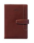 Opakowanie Kalendarz książkowy 2024 A5 dzienny magnes brązowy