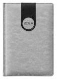 Opakowanie Kalendarz książkowy 2024 A5 dzienny szary