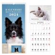 Opakowanie Kalendarz motywacyjny 2024 22X46cm Zwierzaki