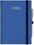 Okładka książki Kalendarz naucz. 2024/2025 A5 tyg. gumka granat