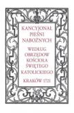 Okładka książki Kancyjonał pieśni nabożnych. Według obrzędów...