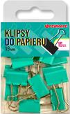 Opakowanie Klipsy do papieru Penmate Turkusowy 19 mm TT8323