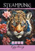 Opakowanie Kolorowanka A4 8 obrazków Steampunk Tygrys