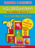 Okładka książki Kolorowanka dla dzieci od lat 3. Dla najmłodszych