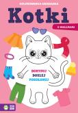 Okładka książki Kolorowanka-ubieranka. Kotki