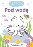 Okładka książki Kolorowanka z naklejkami Pod wodą