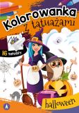 Okładka książki Kolorowanka z tatuażami. Halloween