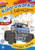 Okładka książki Kolorowanka z tatuażami. Monster trucki