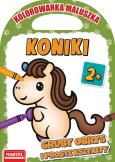Okładka książki Koniki. Kolorowanka maluszka