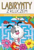 Okładka książki Labirynty z kluczem. Zadania do kolorowania