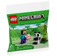 Opakowanie LEGO(R) MINECRAFT 30672 Steve i mala panda