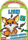 Okładka książki Liski. Kolorowanka maluszka