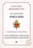 Okładka książki List apostolski Porta Fidei