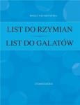 Okładka książki List do Rzymian / List do Galatów