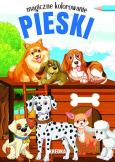 Okładka książki Magiczne kolorowanie. Pieski