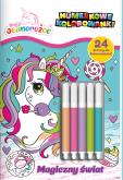Okładka książki Magiczny świat. Moje Jednorożce. Numerkowe kolorowanki