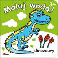 Okładka książki MALUJ WODĄ DINOZAURY