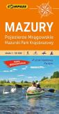 Okładka książki Mapa tur.-Mazury Pojez. Mrągowskie lam.. 1:50 000