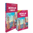 Okładka książki Mediolan i okolice light: przewodnik + mapa