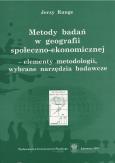 Okładka książki Metody badań w geografii społeczno-ekonomicznej...