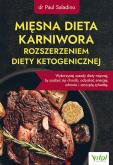 Okładka książki Mięsna dieta karniwora rozszerzeniem diety ketogenicznej