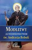 Okładka książki Modlitwy za wstawiennictwem św. Andrzeja Boboli