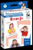 Okładka książki Montessori. Karty obrazkowe Emocje (2-5 lat). Kapitan Nauka