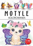 Okładka książki Motyle. Kolorowanka