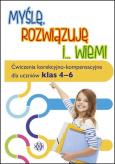 Okładka książki Myślę rozwiązuję i wiem. Ćwiczenia...klasa 4-6
