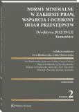 Okładka książki Normy minimalne w zakresie praw, wsparcia i ochrony ofiar przestępstw