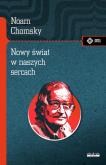 Okładka książki Nowy świat w naszych sercach. Noam Chomsky rozmawia z Michaelem Alpertem