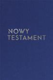 Okładka książki Nowy Testament z paginatorami A5 w.srebrna