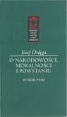 Okładka książki O narodowości, moralności i powstaniu