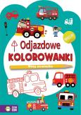 Okładka książki Odjazdowe kolorowanki. Wozy strażackie