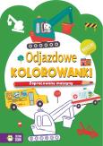 Okładka książki Odjazdowe kolorowanki. Zapracowane maszyny