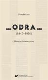 Okładka książki Odra (19451950). Monografia czasopisma