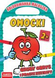 Okładka książki Owocki. Kolorowanka maluszka