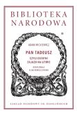 Okładka książki Pan Tadeusz czyli Ostatni zajazd na Litwie