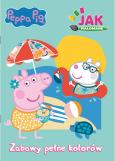 Okładka książki Peppa Pig. Jak malowane cz. 2 Zabawy pełne kolorów