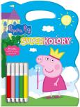 Okładka książki Peppa Pig. SuperKolory