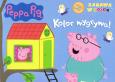 Okładka książki Peppa Pig Zabawa w kolory cz. 8 Kolor wygrywa!